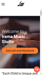 Mobile Screenshot of iramamusicstudio.com