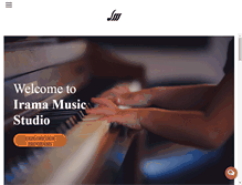 Tablet Screenshot of iramamusicstudio.com